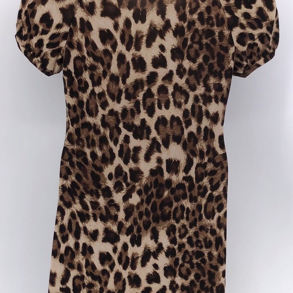 INC Animal Print Dress M - Picture 2 of 3